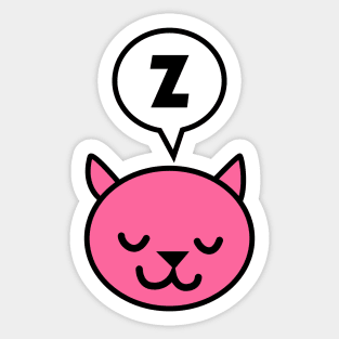 Zzz Sticker